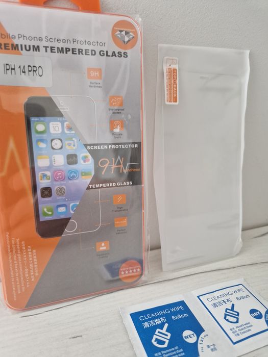Hartowane szkło Orange do IPHONE 14 PRO