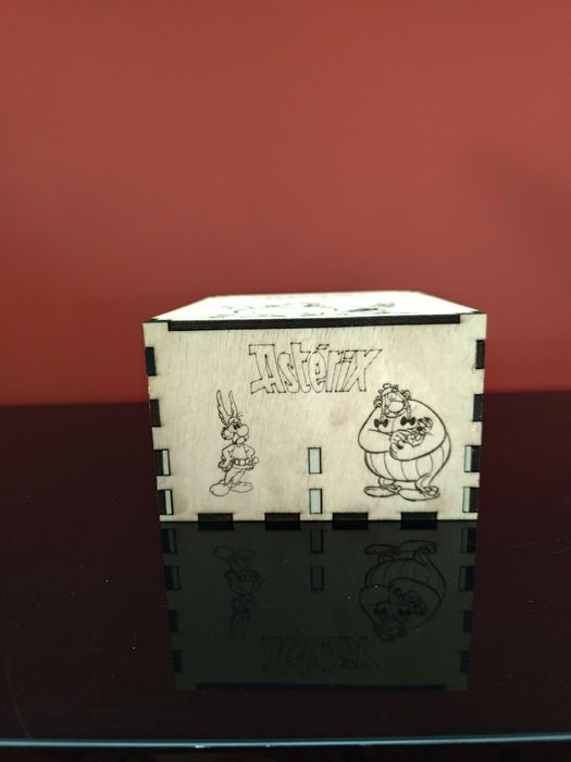 Caixa para coleção de moedas Asterix!