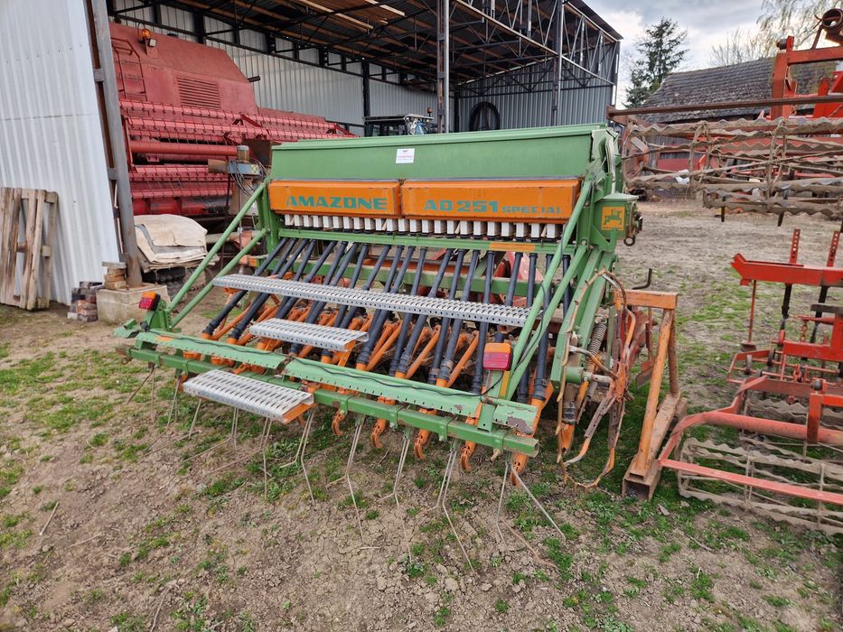 Agregat uprawowo-siewny 2.5m Amazone AD251 Special Kuhn HR 250