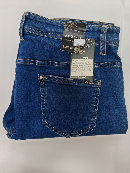 Granatowe dżinsy 4XL