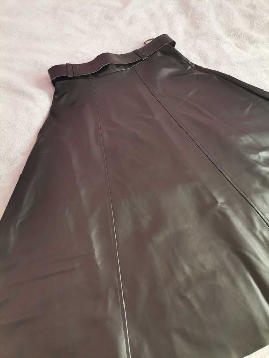 Спідниця шкіряна