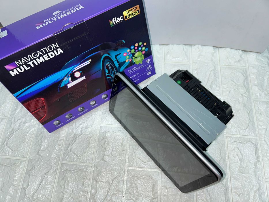 Магнітола 10.1" Lesko 3500А 1din 2/32 Android поворотний экран IPS