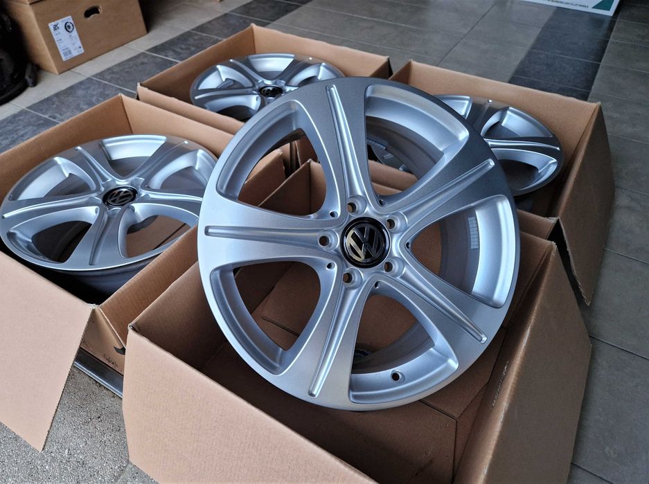 Alufelgi 17 5x112 VW Golf Passat Tiguan Jetta Touran Caddy T-Roc 453#