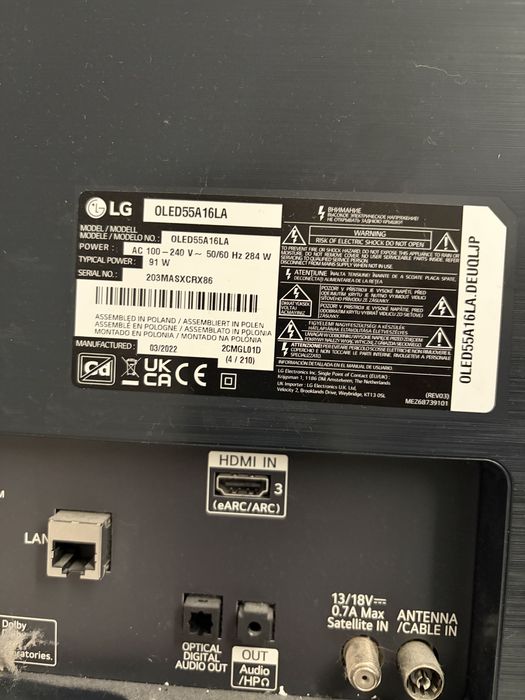 Televisao LG Oled 55”