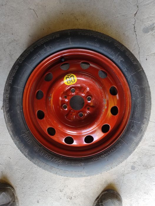 Koło Dojazdowe Fiat/Alfa/Lancia 4X98X58 125/80/R15