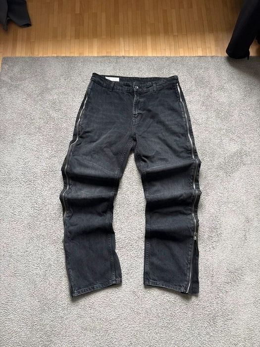 Zara Flared Jeans Zip