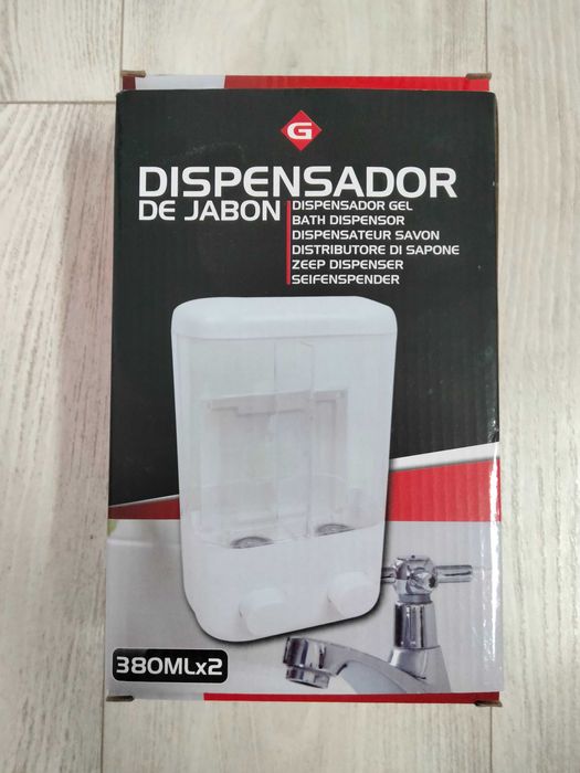 Dispensador Duplo de Líquidos