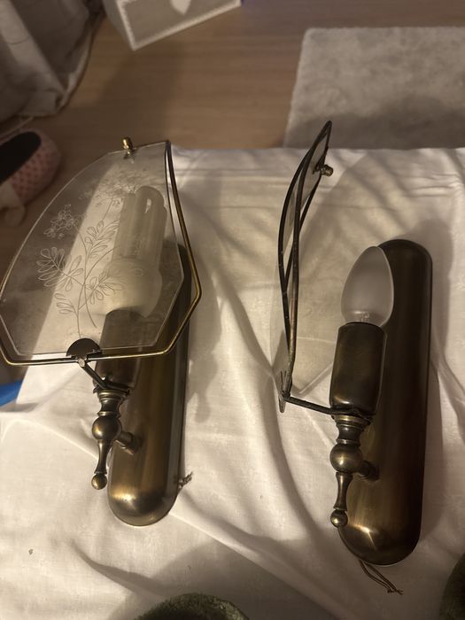 2 candeeiros parede exterior ou outro