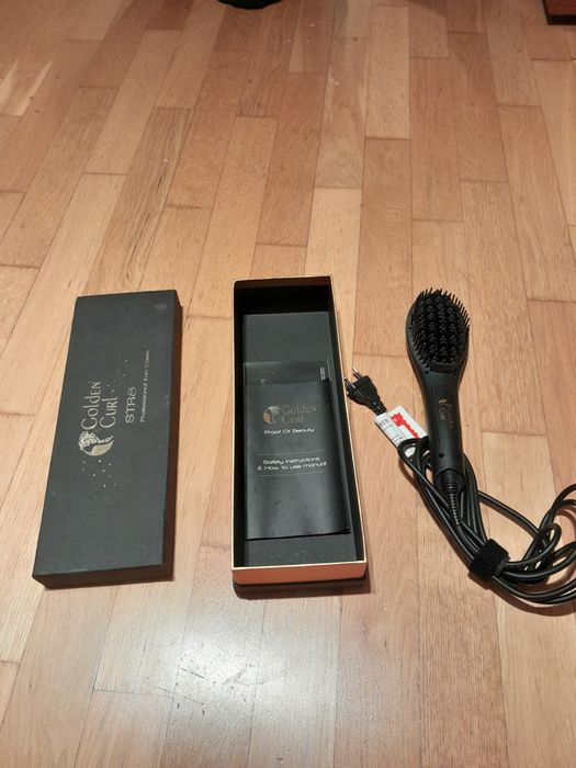 Lokówka Golden Curl Str8 Professional Iron Comb