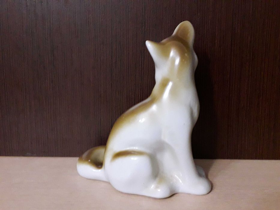 Статуэтка майская ночь. Керамічна статуетка Лисичка Полонне СССР.