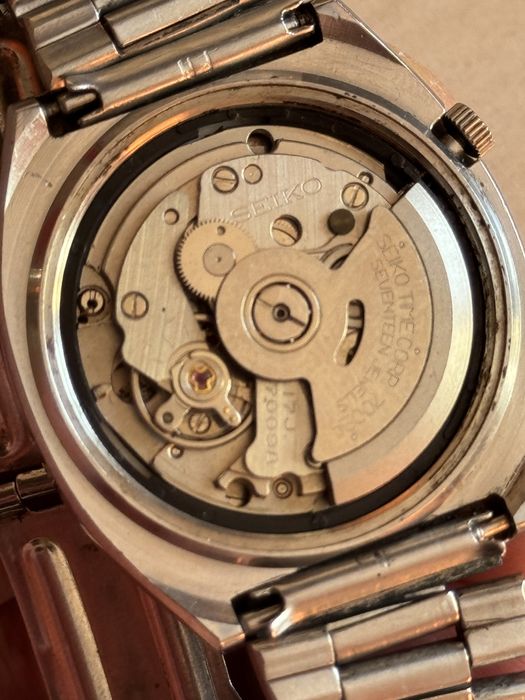 Seiko 5 Automatic telewizor, duży 38/41mm, zatrzymuje sie