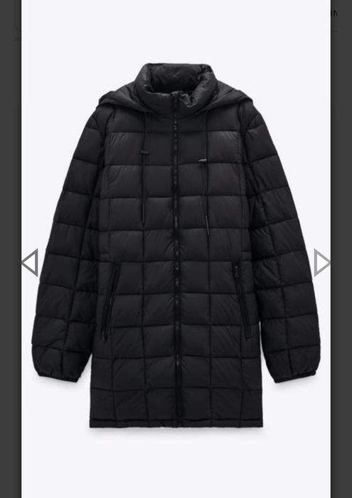 Куртка пуховик zara