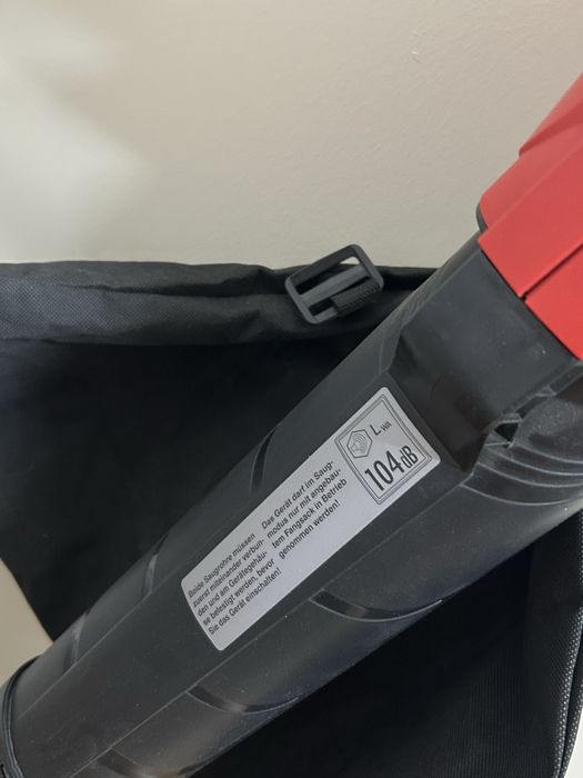 Aspirador soprador elétrico da EINHELL