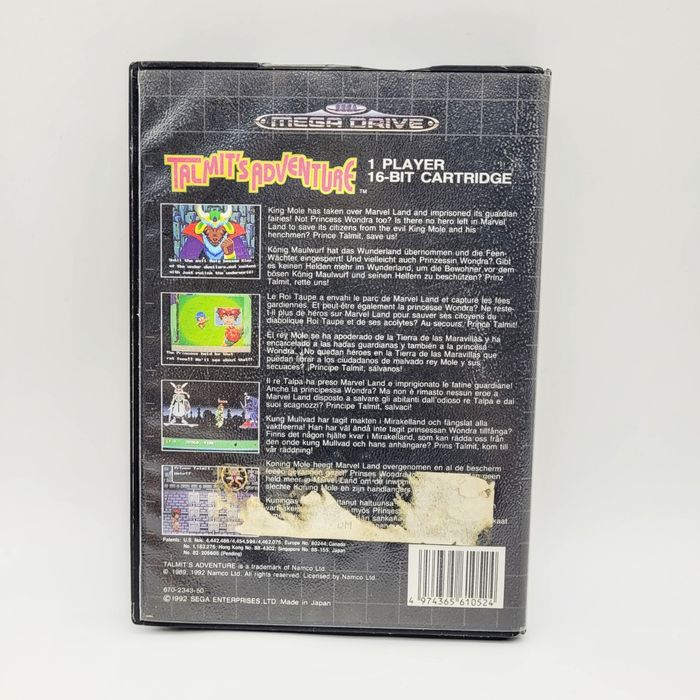 Talmit's Adventure Sega Mega Drive (MD)