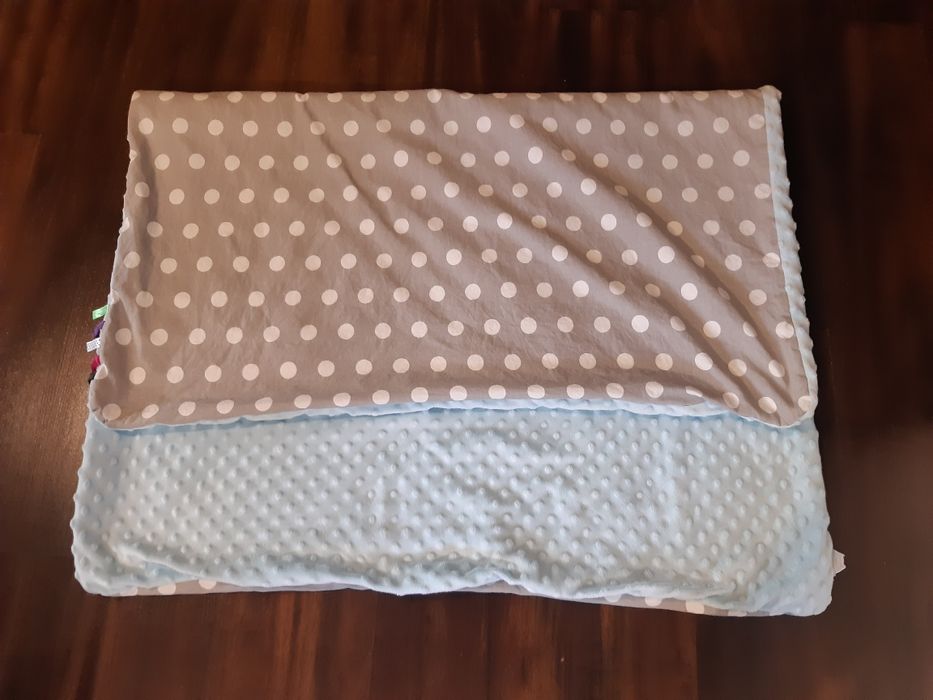 Kocyk Minky z grubszym wypełnieniem rozmiar 90x125