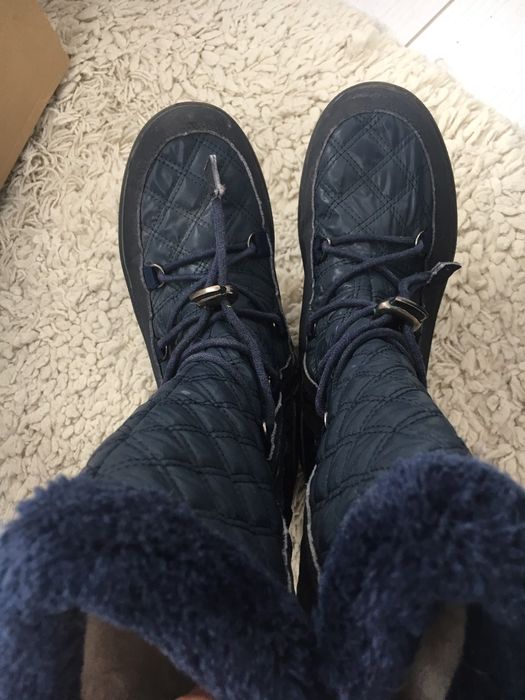 Сапоги холодная осень-зима