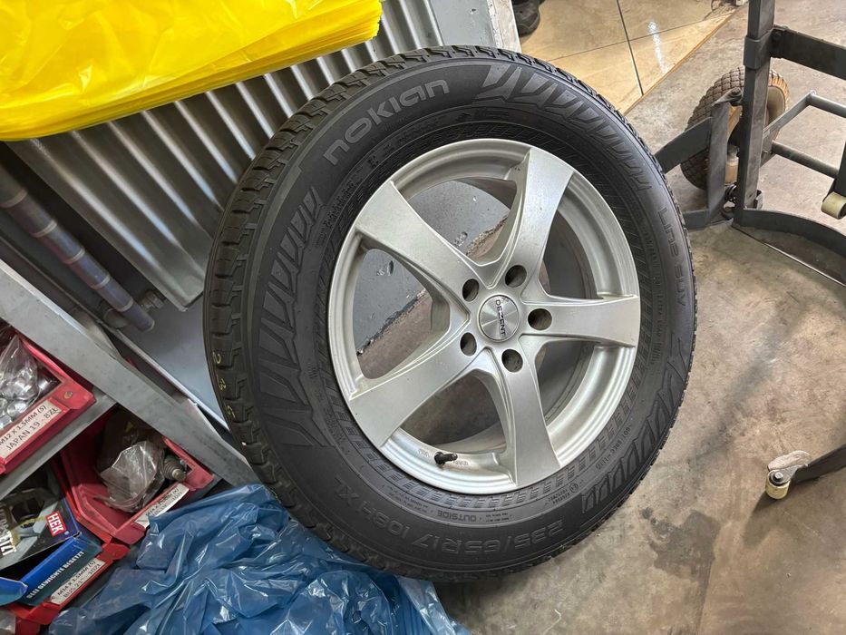 KOŁO DOJAZDOWE ZAPASOWE 235/65R17 BMW X5 E53 E70 F15 [1999 - 2018] 5x120 74.1MM