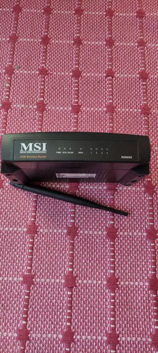 Router MSI RG60SE / 4 portas LAN [ADSL+]64551468562561120