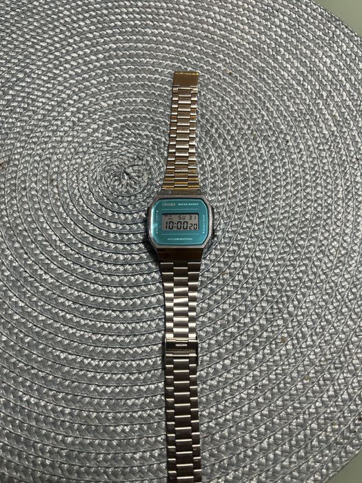 relogio casio vintage prateado como novo