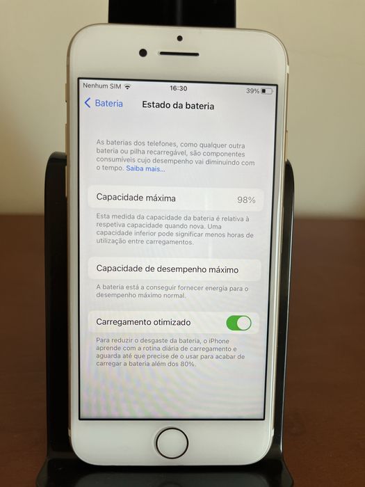 Iphone 7, Gold, 128GB, estado excelente - como novo