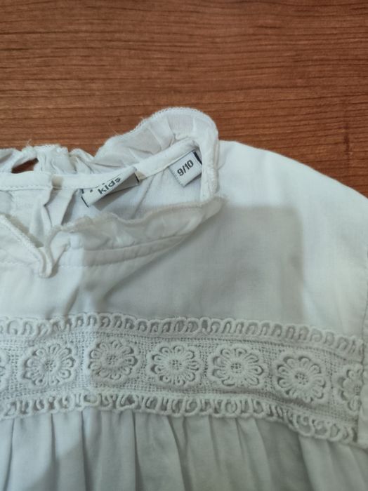 Blusa branca de menina da Modalfa