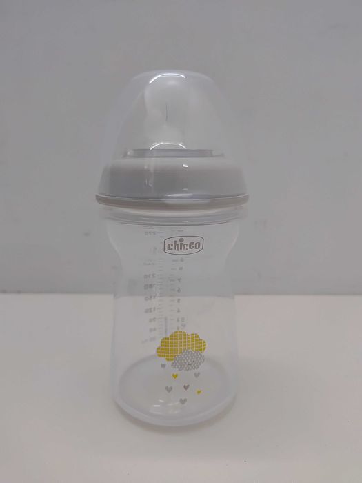 Chicco _NaturalFeeling Butelka plastikowa 330ml ze smoczkiem  (B393)