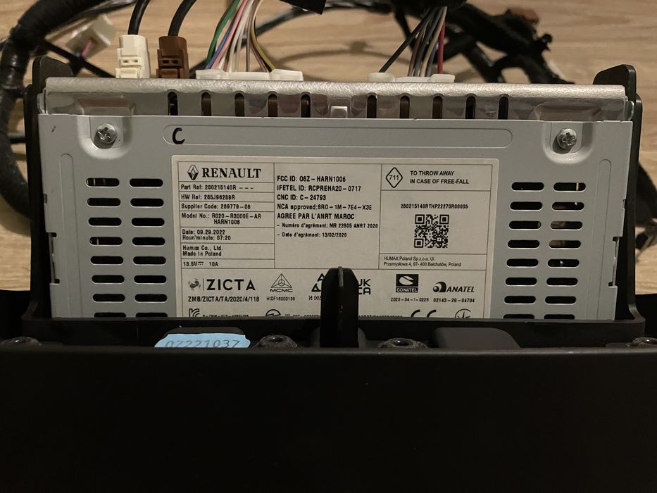 Radio Renault Trafic 2022