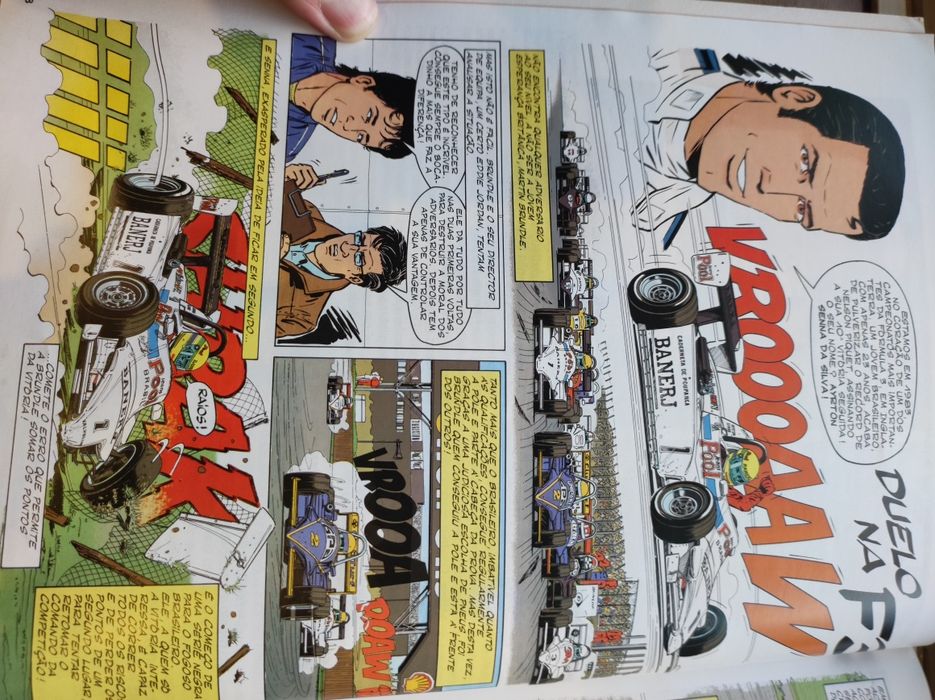 Ayrton Senna - O fogo sagrado (Michel Vaillant)