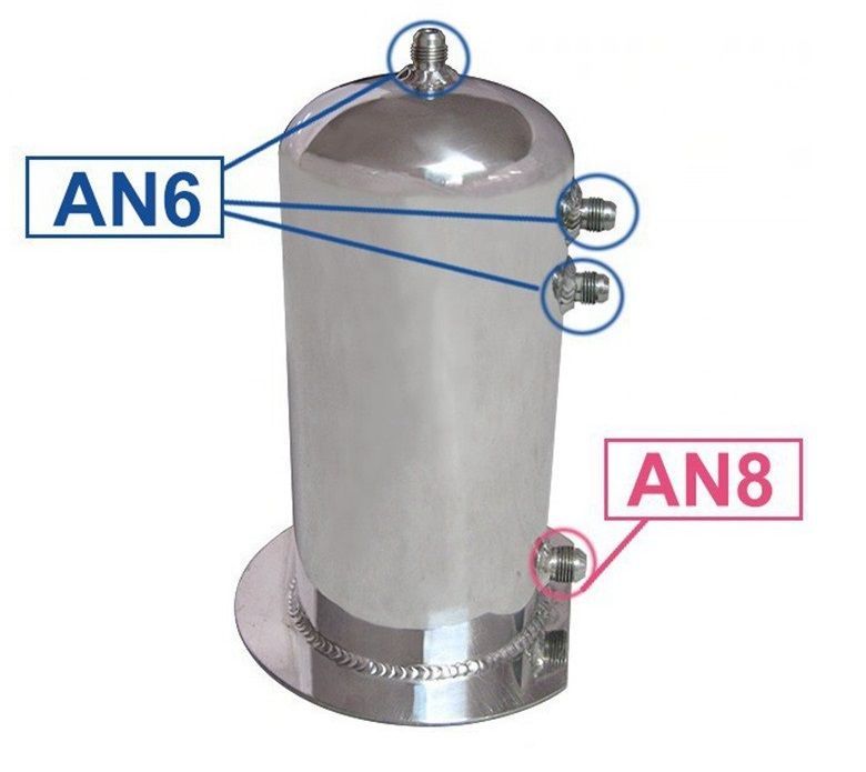 Swirl Pot 2.5L Zbiornik Paliwa Surge Tank Drift