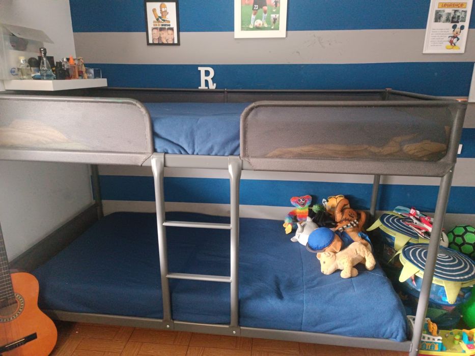 Beliche de ferro cinza como novo