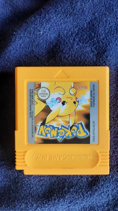 Jogo Nintendo - Gameboy Pokémon Yellow Special Pikachu edition - EUR - Original