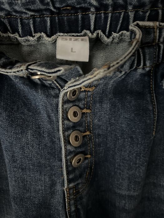 Jeansy damskie rozm L