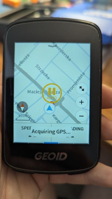 Komputer rowerowy geoid cc700pro GPS+uchwyt