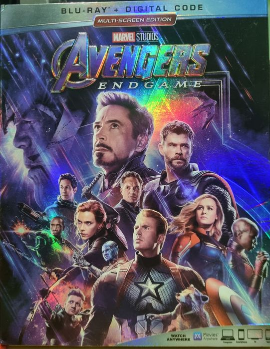 Blu ray Marvel Месники:Фінал імпорт,ліцензія.