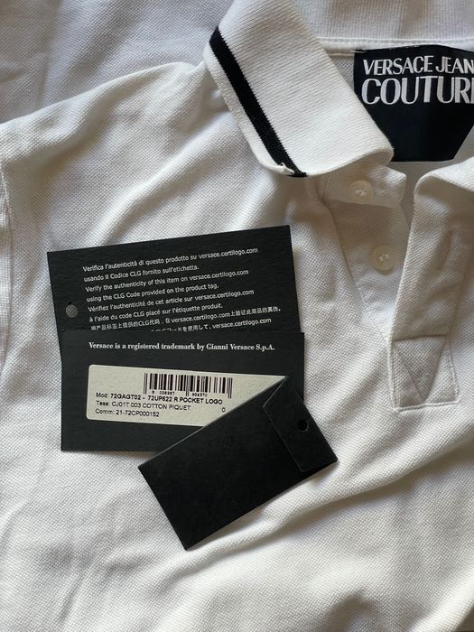 Футболка поло versace