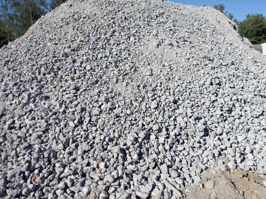 Przekrusz betonowy, kruszywo betonowe, beton, gruz, tłuczeń, 0-63