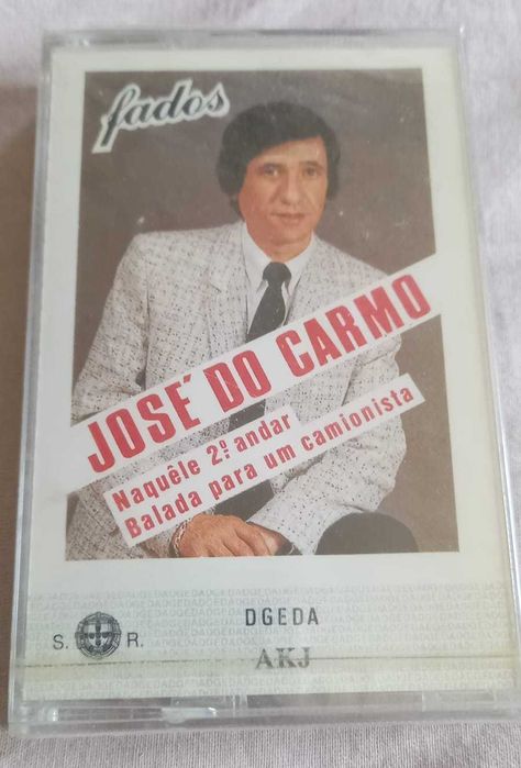 Jose do Carmo Fado Cassete Nova