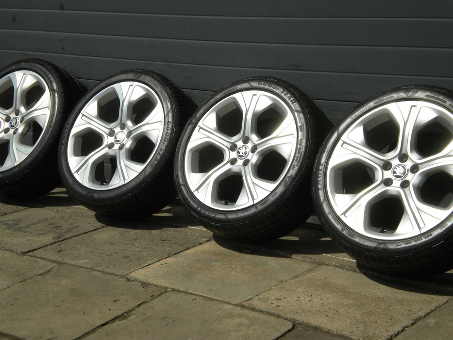 ! Koła letnie aluminiowe 18 5x100 Skoda Kamiq