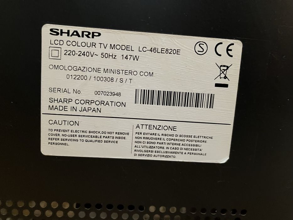 Telewizor SHARP 46”