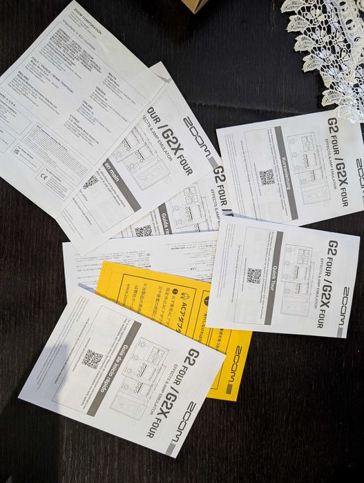 ZOOM G2 FOUR multiefekt gitarowy procesor efektów gitarowych