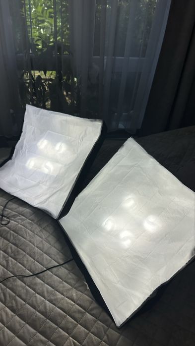 Zestaw 2x Softbox CineGEN z żarówkami