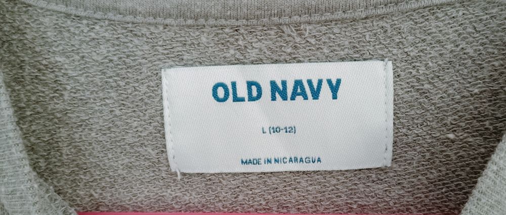 Szara bluza dresowa MTV old navy L 10/12