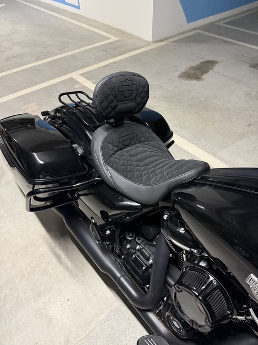 Kanapa dzielona Road, Street Glide  17-23 Harley Davidson