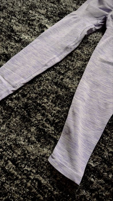 Prozis Leggings Lilás Scrunch Cintura Alta S | Fitness/Ginásio