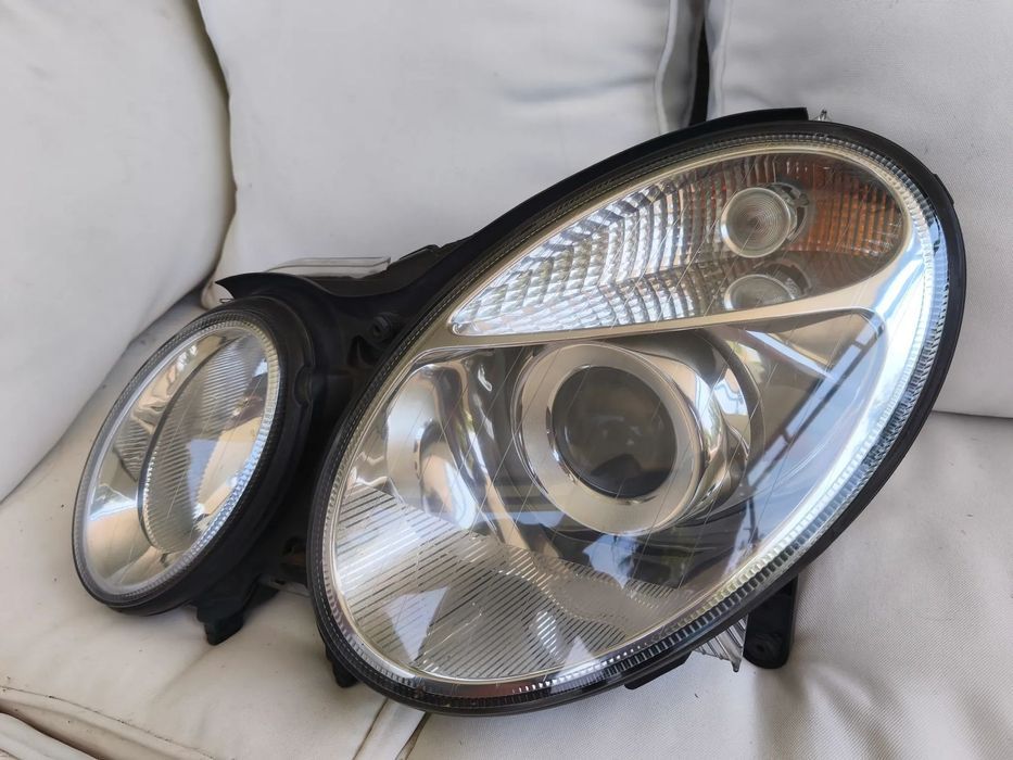 Farol esquerdo Mercedes w211 bi-xenon