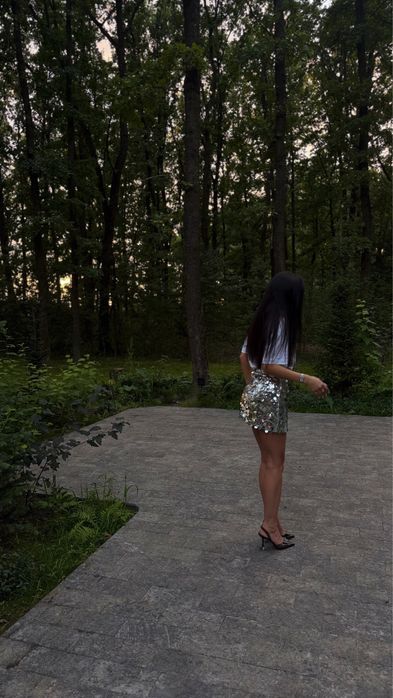 Спідниця в паєтку, хс-с