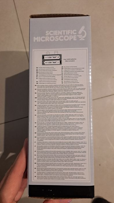 Mikroskop dziecięcy zabawka