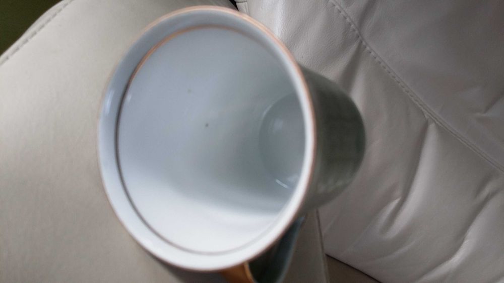 1960 r. Porcelanowa filiżanka z serwisu Ćmielów Krokus W. Potacki