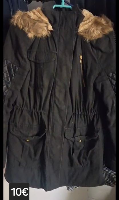 Casaco, kispos e colete para senhora