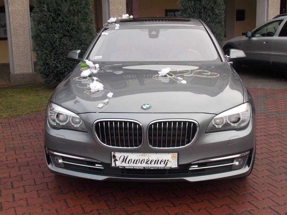 Samochód ,auto BMW 7 LONG do wynajęcia, wynajem na wesele, ślub, TANIO